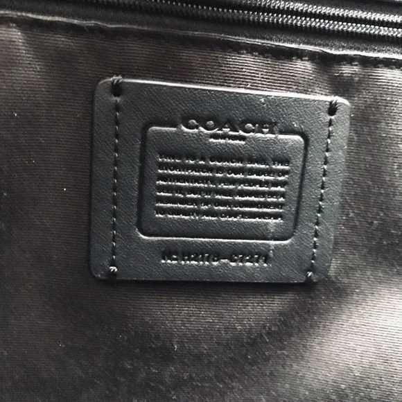 Coach City Tote Bag With Buffalo Plaid Print, 7271 - Picture 12 of 15